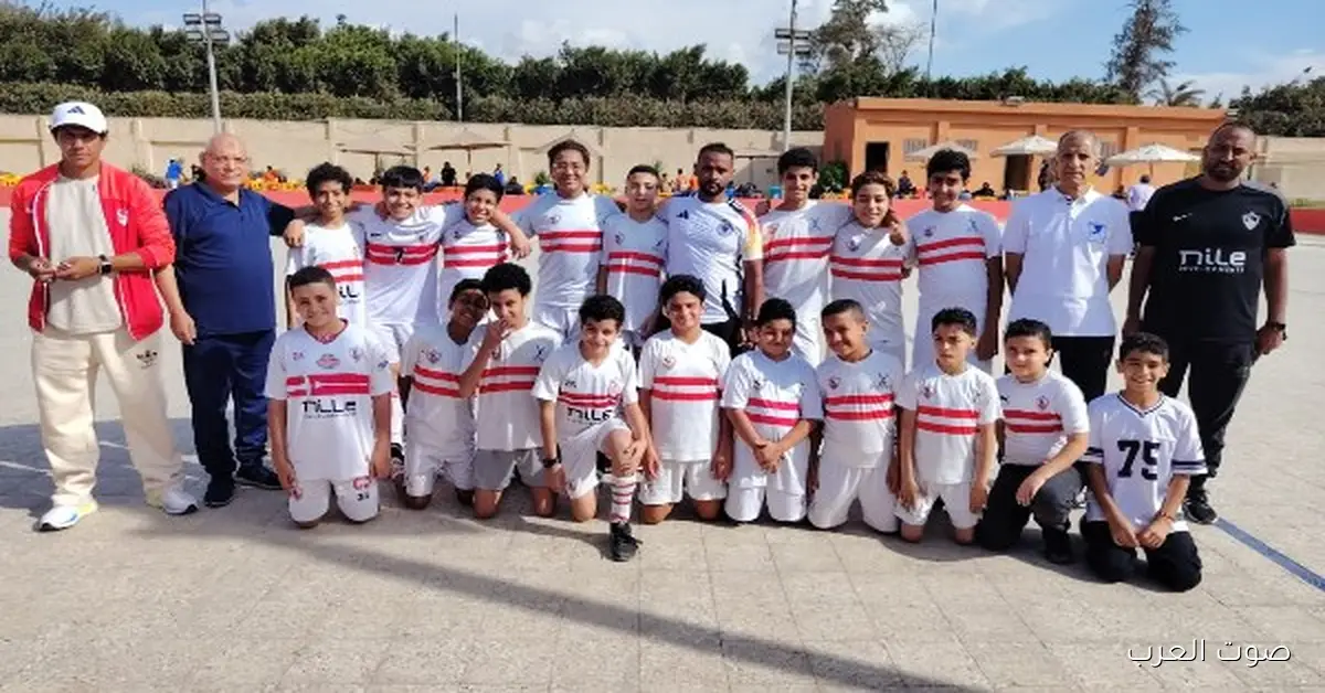 هوكي الزمالك ينافس في بطولة القاهرة بتشكيل قوي لمواليد 2012