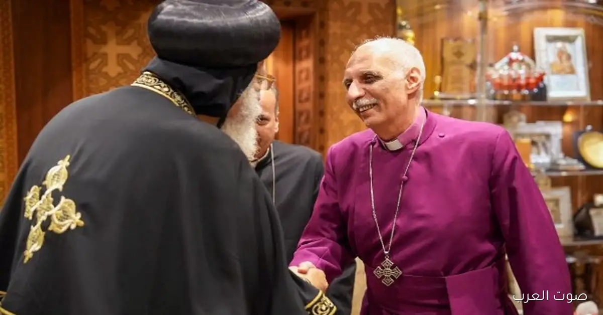 رئيس أساقفة الكنيسة الأسقفية يحضر احتفال مجمع نيقية في الكاتدرائية العباسية
