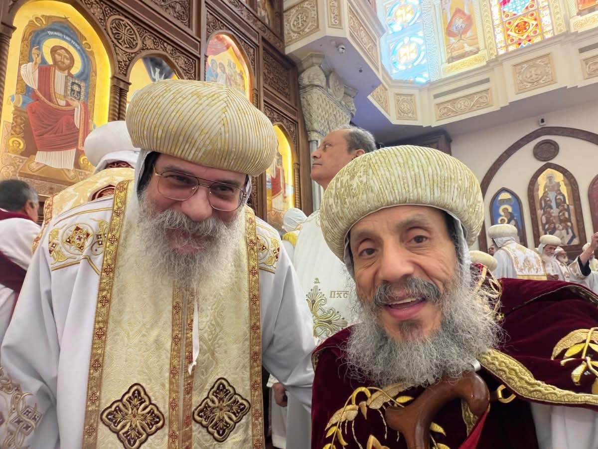 الأنبا أباکير يبارك المطارنة الجدد ويدعي لهم في خدمتهم مع صور 5 1763898062 231 الأنبا أباکير يبارك المطارنة الجدد ويدعي لهم في خدمتهم مع