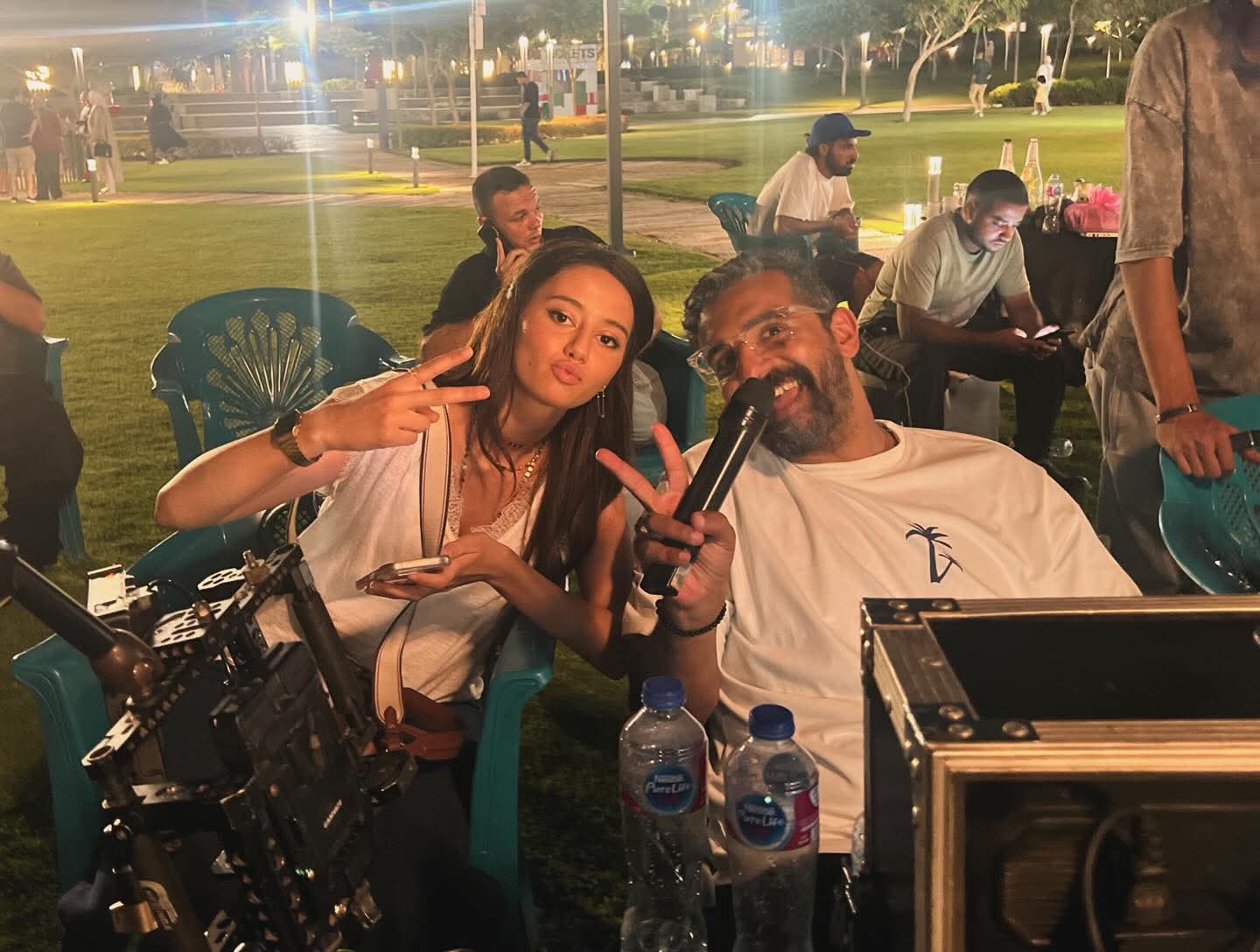 1764042138 765 لينا صوفيا تكشف لجمهورها كواليس مسلسل لينك