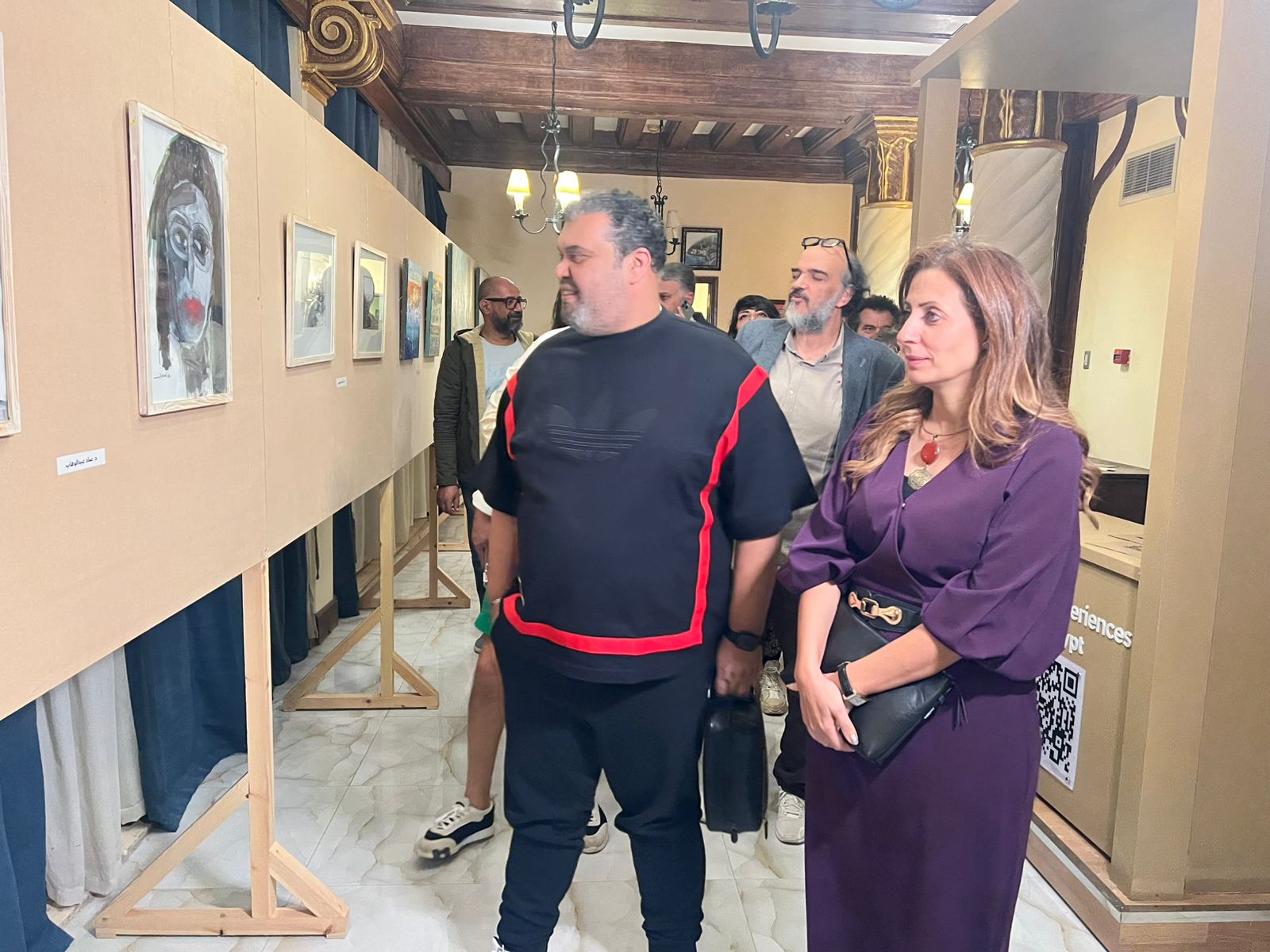 1764350437 188 افتتاح منصة وجوه الفيوم للفنون المعاصرة في مهرجان الفيوم بحضور