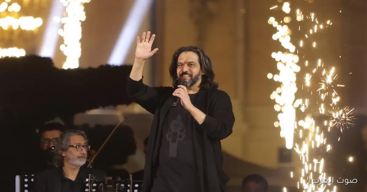 آمال ماهر وبهاء سلطان في حفلة ممتلئة بالجمهور في قصر القبة.. صور