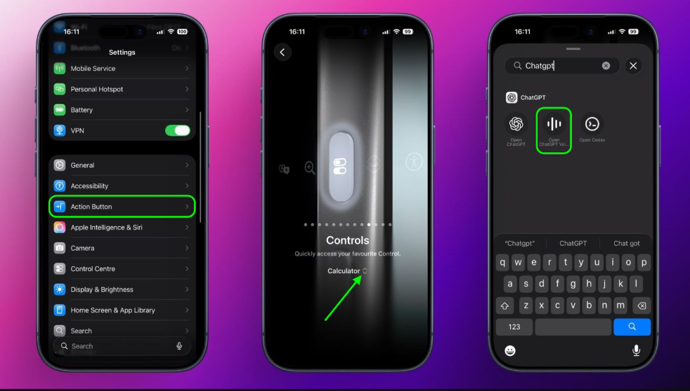 بدل "سيري" بـ ChatGPT على آيفون بضغطة واحدة 3 1764519321 769 بدل سيري بـ ChatGPT على آيفون بضغطة واحدة