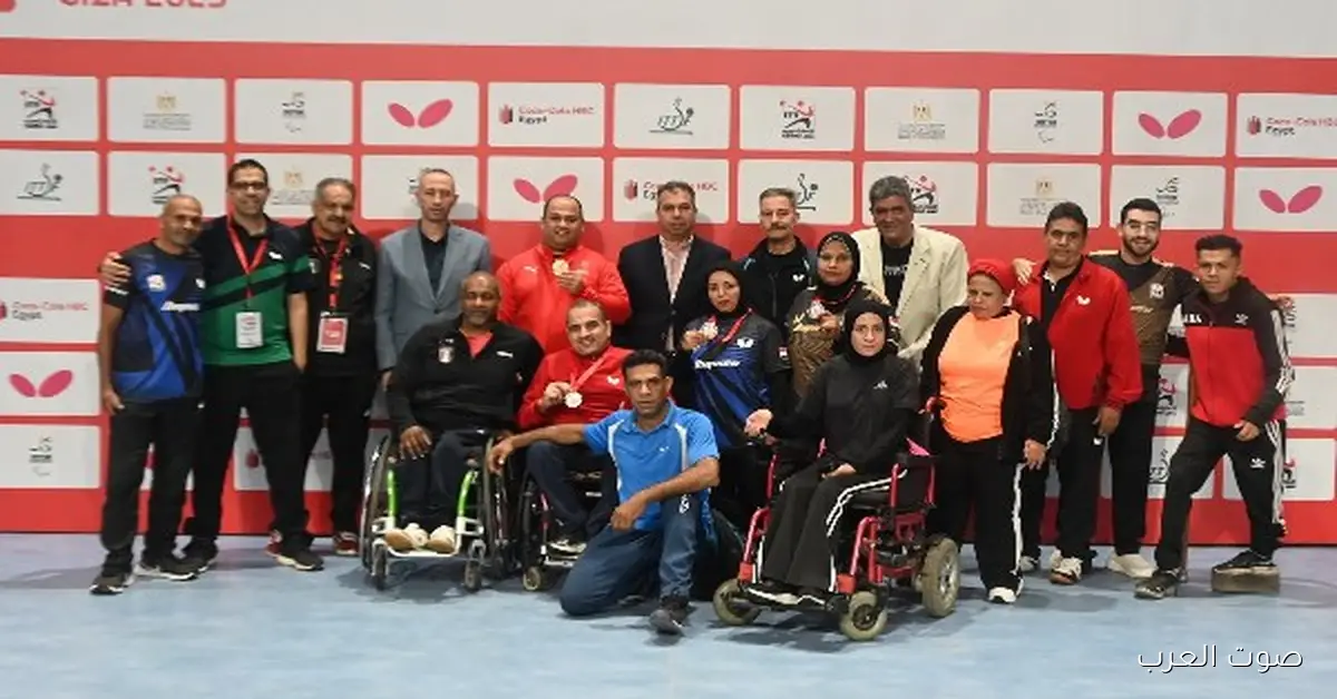 أبطال مؤسسة الحسن يحققوا 4 ميداليات في بطولة مصر الدولية لتنس الطاولة