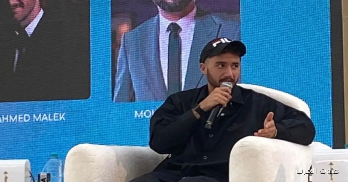 أحمد مالك: بتعلم من عادل إمام في اختياراتي، وأحمد السقا مثال ليا في مشواري الفني