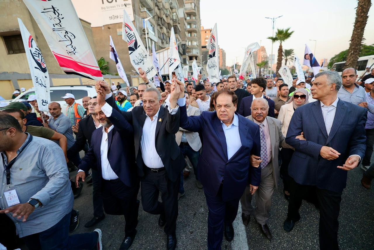 احتفالية كبيرة في الجيزة لدعم النائب محمد أبو العينين في الانتخابات البرلمانية 2 احتفالية كبيرة في الجيزة لدعم النائب محمد أبو العينين في