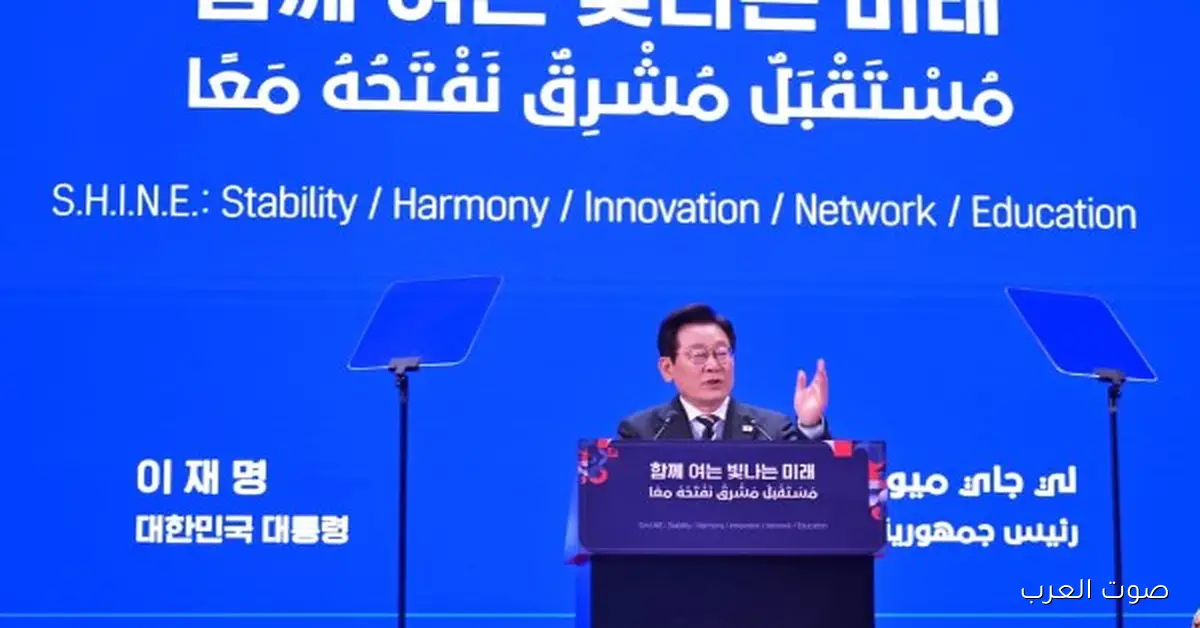 الرئيس لي جاى ميونيغ: حضارة مصر سايباه إرث تاريخي عظيم للبشرية