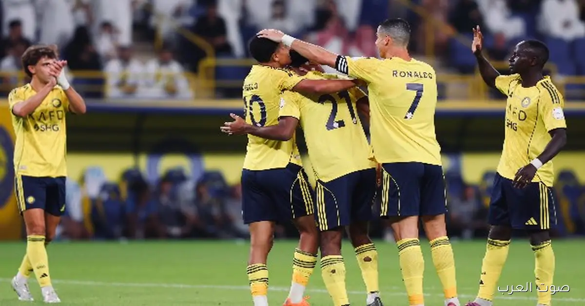 النصر يضرب الخليج بأربعة أهداف في الدوري السعودي