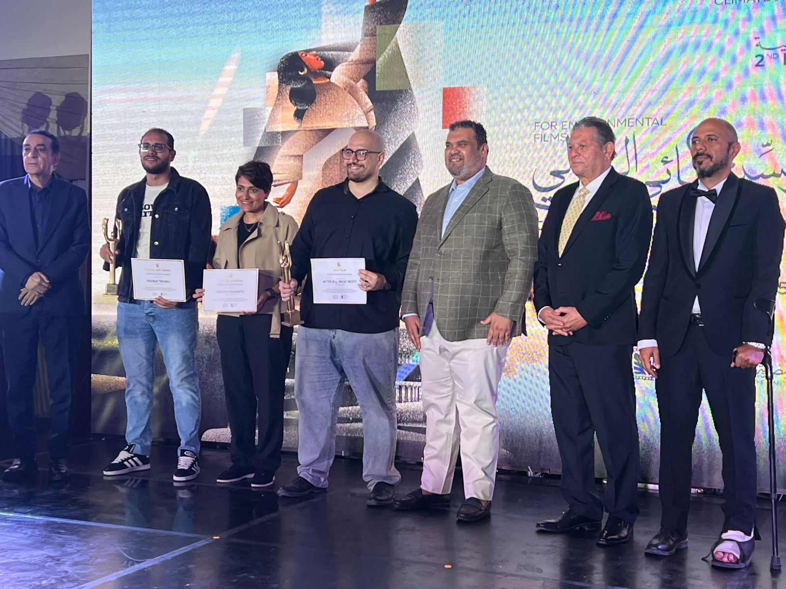 جوائز الأفلام القصيرة تتوزع في نهاية مهرجان الفيوم لأفلام البيئة 2 جوائز الأفلام القصيرة تتوزع في نهاية مهرجان الفيوم لأفلام البيئة