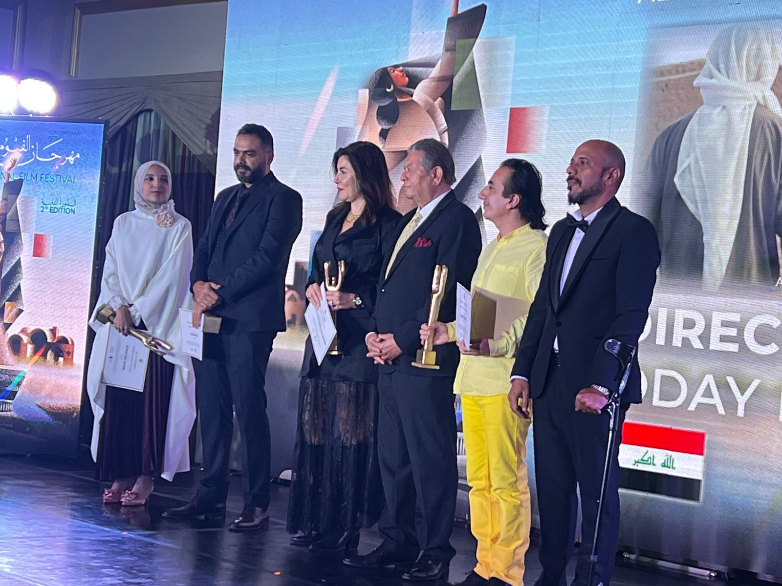 جوائز مسابقة الأفلام الطويلة في ختام مهرجان الفيوم الدولي لأفلام