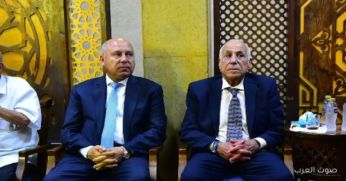 حسين لبيب وهشام نصر يقدموا العزاء ويأكدوا دعم الزمالك لعيلة محمد صبري