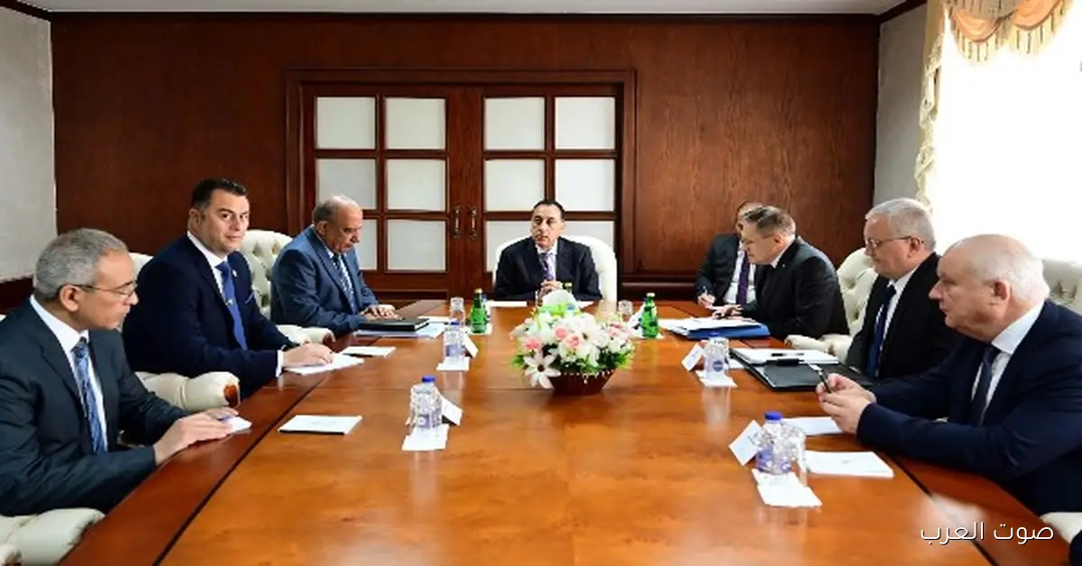 رئيس الوزراء يقابل مدير مؤسسة روساتوم الروسية للطاقة النووية