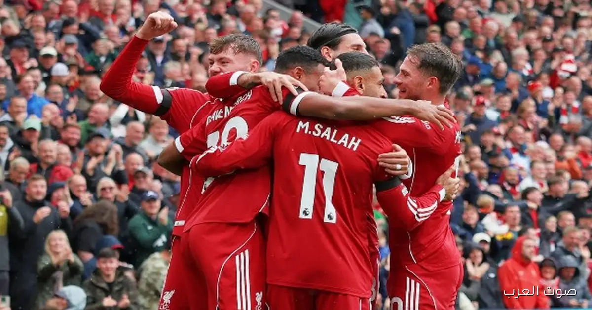 لاعبين ليفربول مش هيلعبوا ضد نوتنجهام في الدوري الإنجليزي