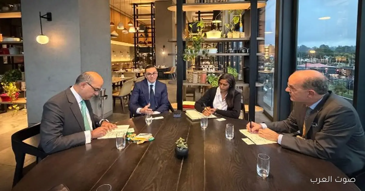 وزير الاستثمار يستقبل شركة عالمية مهتمة بدراسة الفرص الاستثمارية في مصر