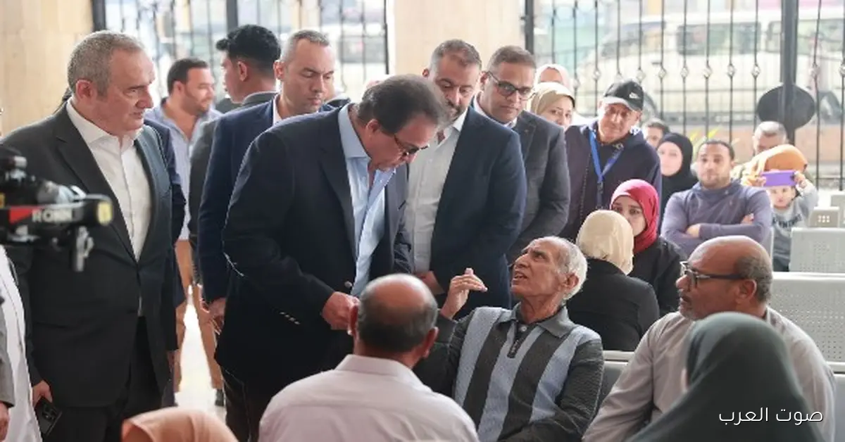 وزير الصحة يفتتح تطوير أقسام الطوارئ في مستشفى المطرية التعليمي ومعهد الكلى