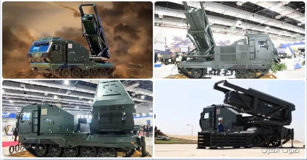 مصر تكشف عن أحدث صواريخها «ردع 300» في EDEX 2025