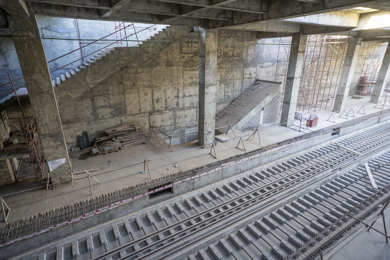 النقل تنشر صور جديدة للمرحلة الأولى من الخط الرابع لمترو الأنفاق 7 1764907242 357 النقل تنشر صور جديدة للمرحلة الأولى من الخط الرابع لمترو