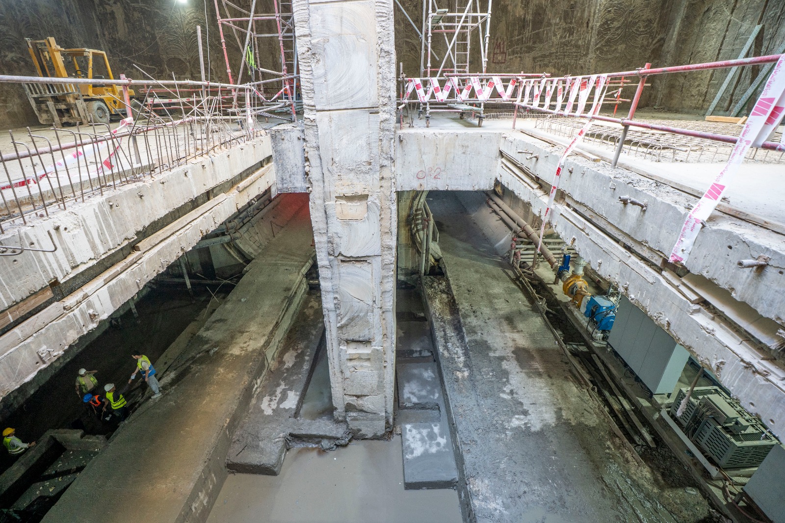 النقل تنشر صور جديدة للمرحلة الأولى من الخط الرابع لمترو الأنفاق 18 1764907243 514 النقل تنشر صور جديدة للمرحلة الأولى من الخط الرابع لمترو