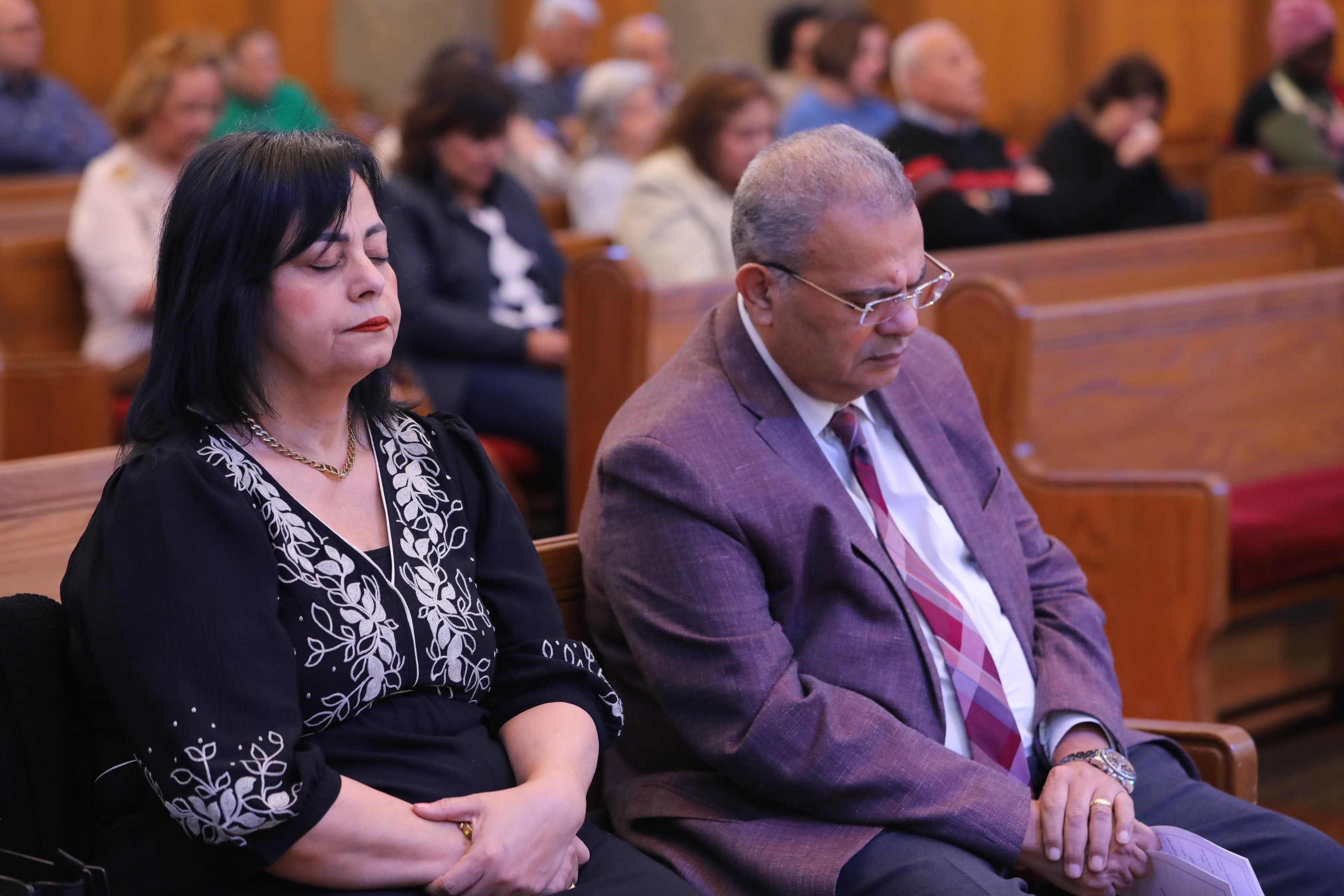 الحضور الكبير في العظة