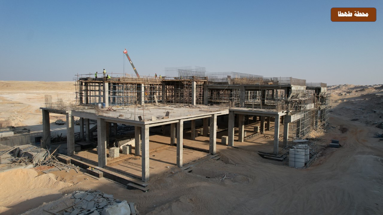 إنشاء رصيف لشحن البضائع في محطة قوص للقطار الكهربائي لخدمة المنطقة الصناعية في قنا 5 صورة 4