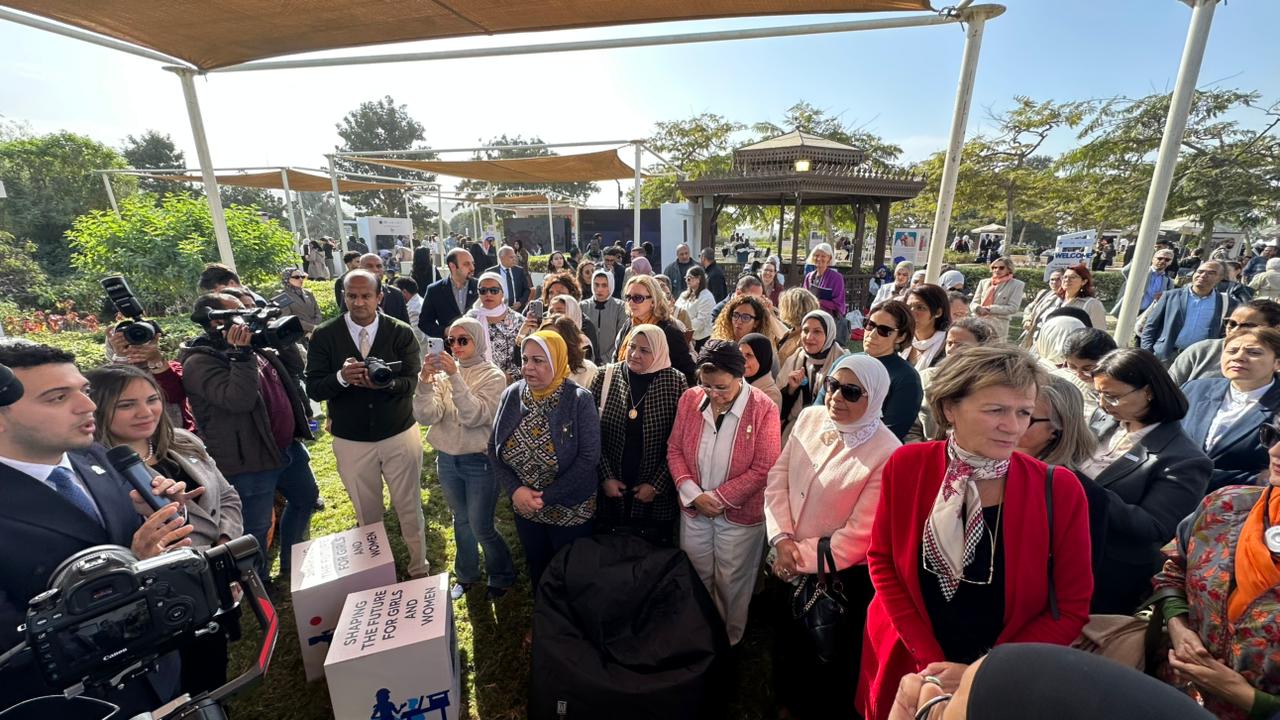 اليونيسف وقومي المرأة يحتفلوا بنجاحات تمكين البنات في حديقة الأزهر 4 1765201463 886 اليونيسف وقومي المرأة يحتفلوا بنجاحات تمكين البنات في حديقة الأزهر