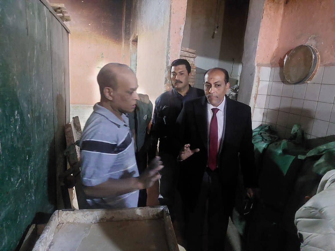 ضبط 2 طن من مصنعات اللحوم والدواجن مجهولة المصدر في بنها 3 ضبط سلع مجهولة المصدر