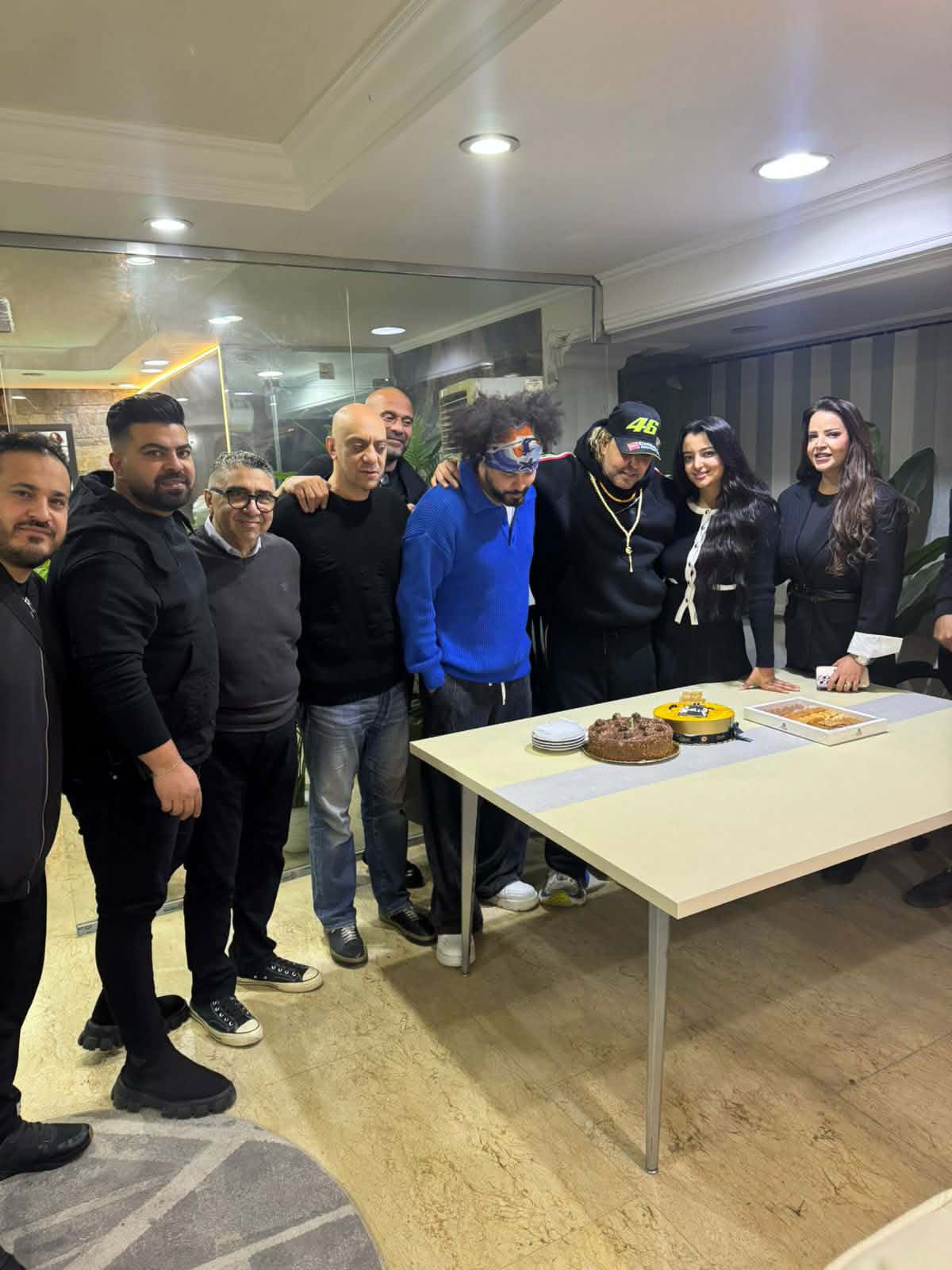 ليلة مبهجة.. عبدالفتاح الجريني وفريق روتانا يحتفلوا بسعيد إمام|صور 4 أجواء الاحتفال