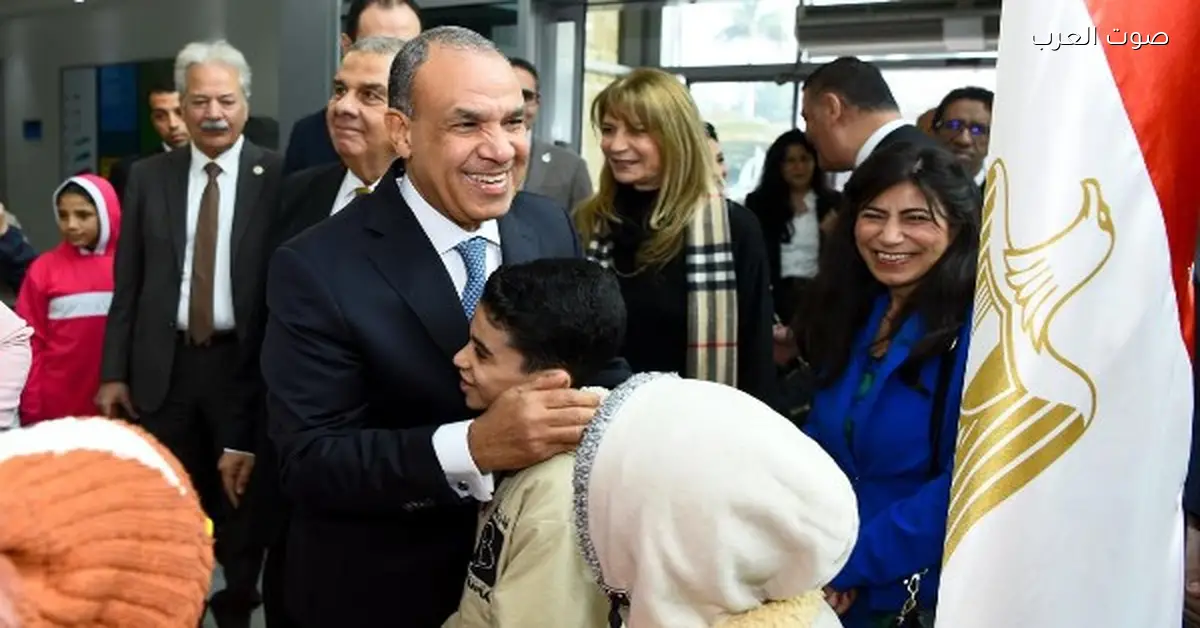 رئيس لجنة حقوق الإنسان: مستشفى 57357 مثال مميز للعطاء