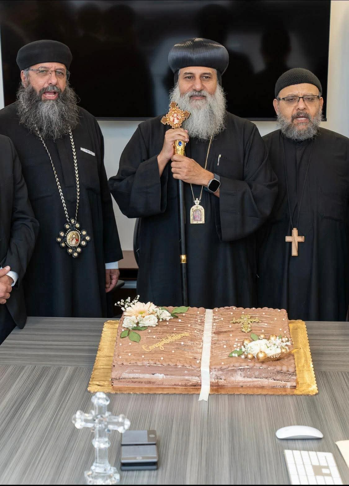 نيافة الأنبا بيتر في الاحتفال