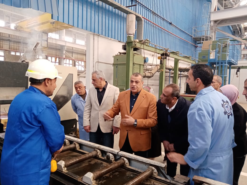 الإنتاج الحربي: مصنع 63 من أبرز المصانع ومنتجاته بتساعد في تقليل الفاتورة الاستيرادية 4 خط إنتاج درفلة شرائط النحاس