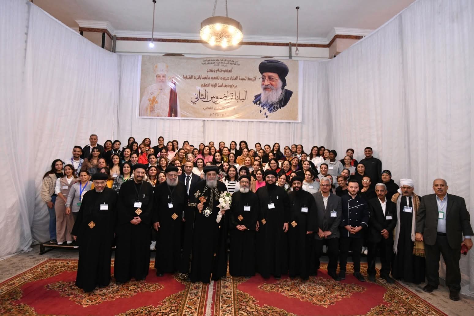 البابا تواضروس يتكلم عن "الاستجابة الإلهية" في اجتماع يوم الأربعاء من كنيسة العذراء بالمرج 9 1765402166 357 البابا تواضروس يتكلم عن الاستجابة الإلهية في اجتماع يوم الأربعاء