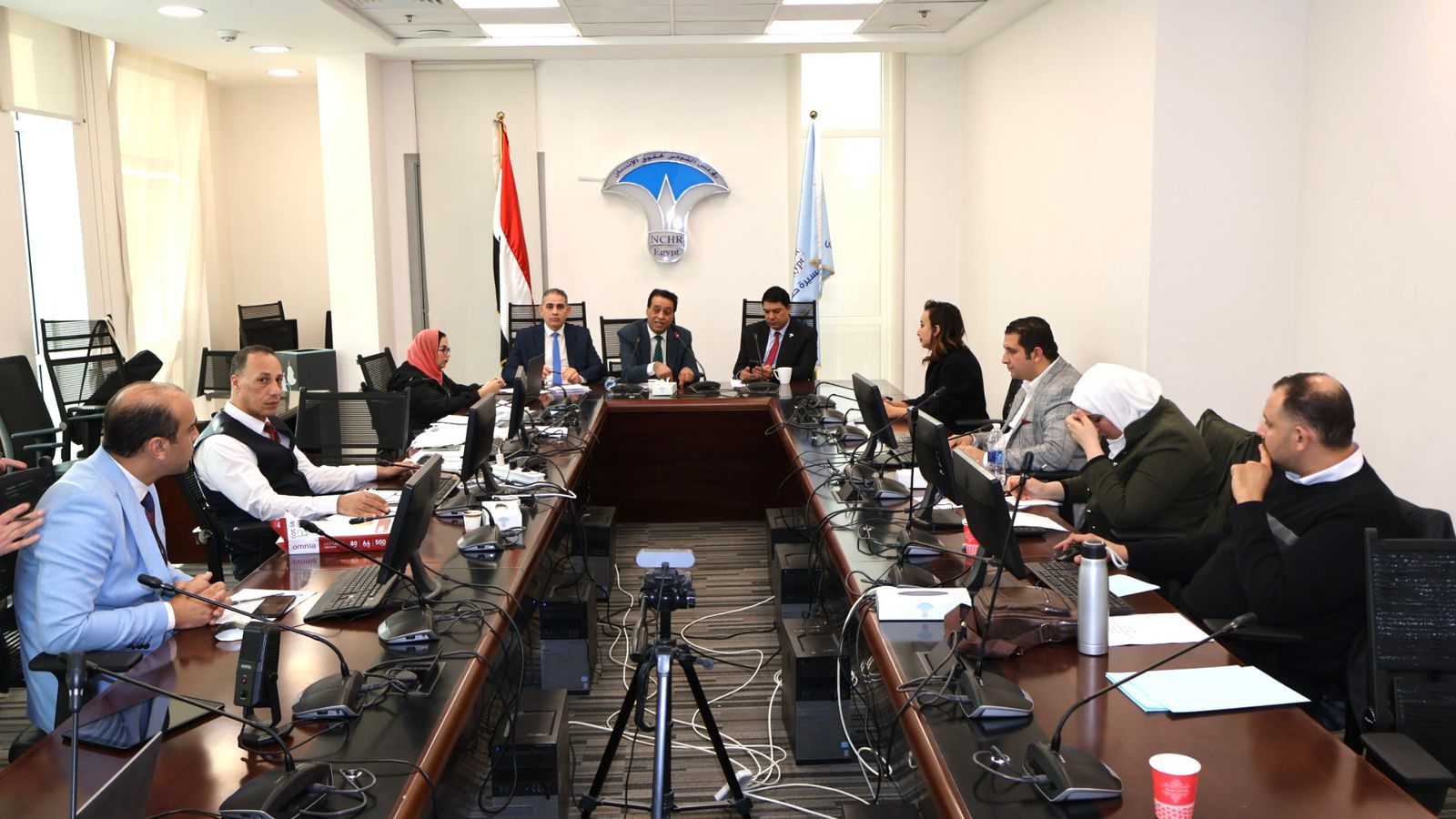 1765441225 434 المجلس القومي لحقوق الإنسان بيتابع إعادة التصويت في الدوائر الملغاة