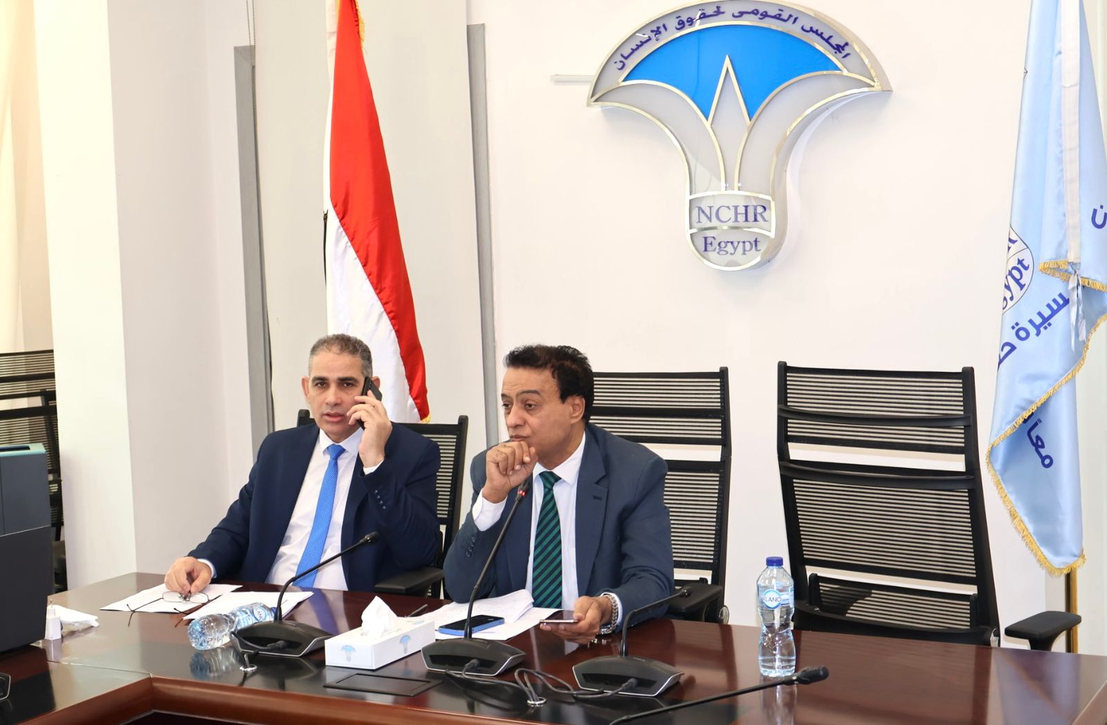 1765441226 224 المجلس القومي لحقوق الإنسان بيتابع إعادة التصويت في الدوائر الملغاة