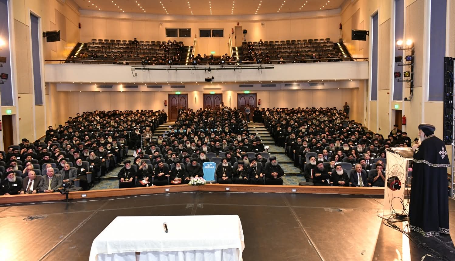 البابا تواضروس يقابل كهنة الرعاية الاجتماعية من الوجه البحري والقاهرة والإسكندرية 3 1765466125 803 البابا تواضروس يقابل كهنة الرعاية الاجتماعية من الوجه البحري والقاهرة