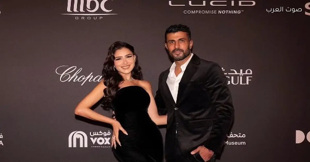 محمد سامي ومي عمر يجذبوا الأنظار في ختام مهرجان البحر الأحمر