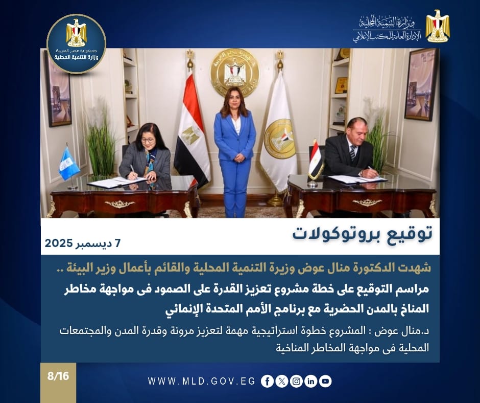 نشرة أسبوعية عن أنشطة التنمية المحلية بالانفوجراف 11 صورة من الاحتفالية