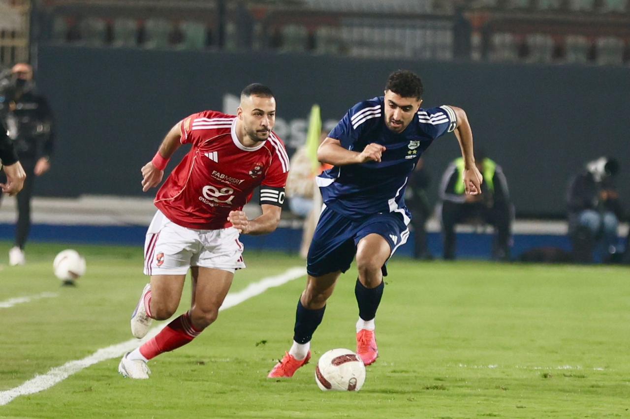 إنبي يهزم الأهلي بهدف وحيد في كاس عاصمة مصر 7 لاعبو إنبي يحتفلون