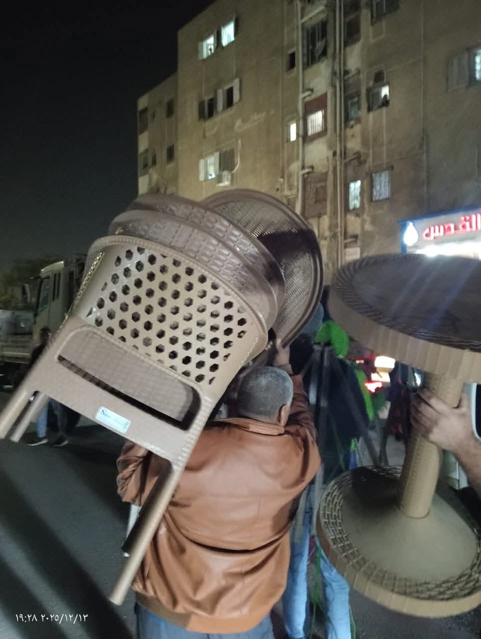 حملة موسعة لتنشيط الإشغالات المسائية في الحي الثالث بالشيخ زايد 3 فتح الممرات في الحي الثالث