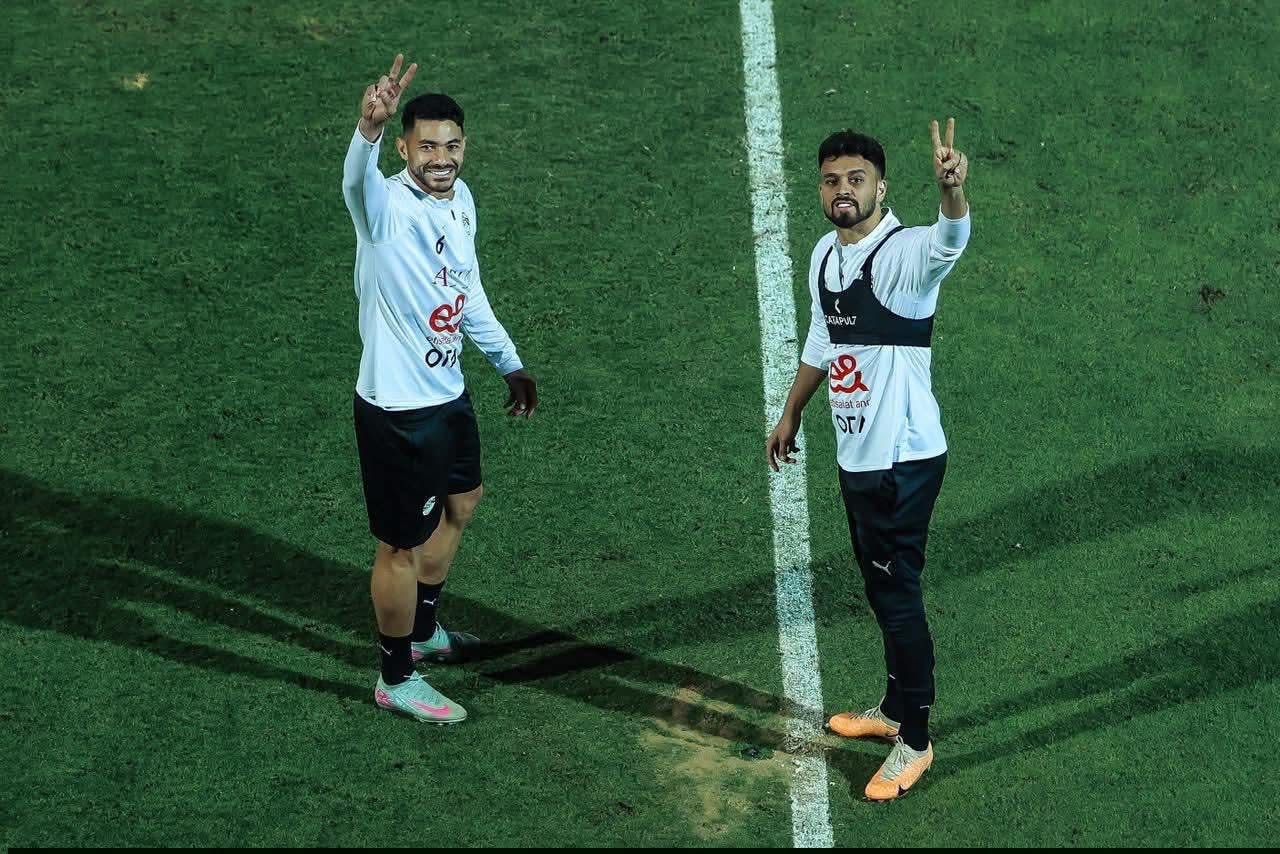 شوفوا منتخب مصر وهو يتدرب قبل مباراة نيجيريا الودية استعدادًا لأمم إفريقيا | صور 3 1765665205 307 شوفوا منتخب مصر وهو يتدرب قبل مباراة نيجيريا الودية استعدادًا
