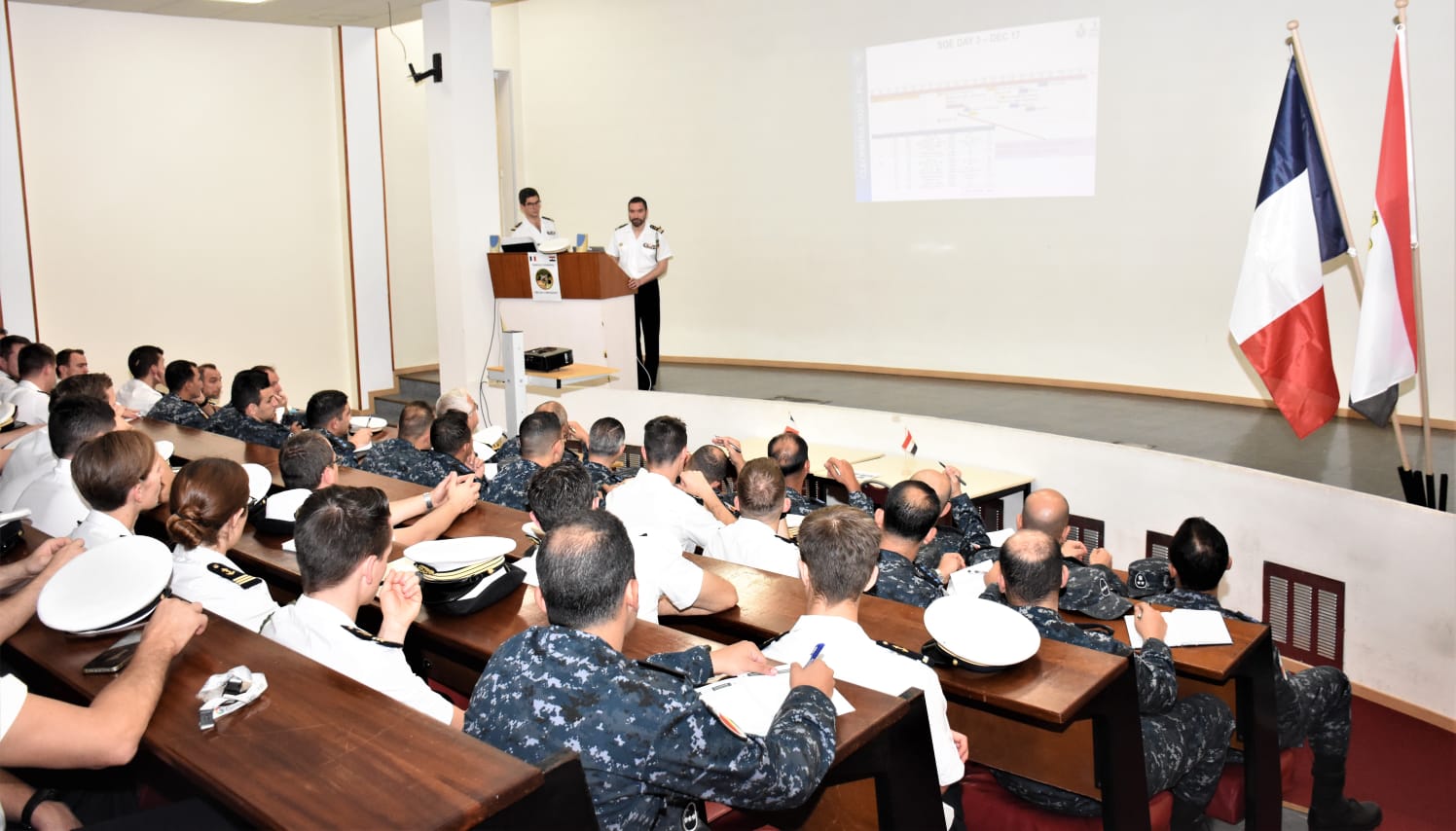 بدء فعاليات التدريب البحري المصري الفرنسي كليوباترا 2025 مع صور 12 تدريب بحري مشترك