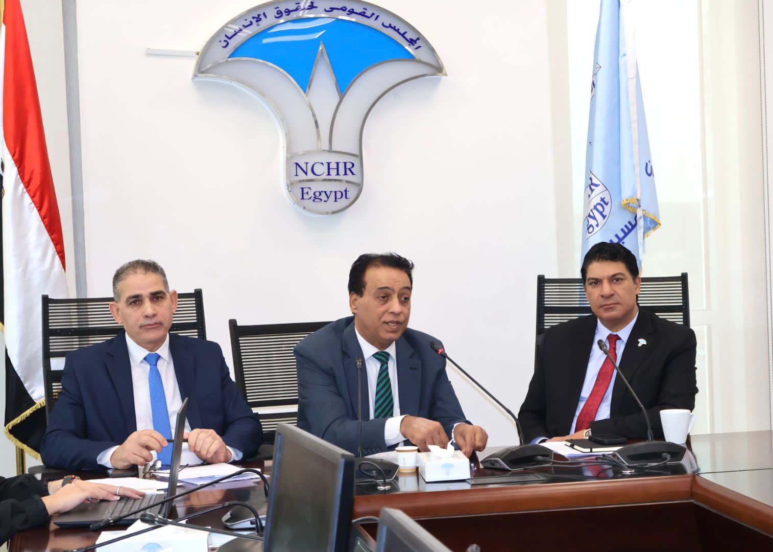 المجلس القومي لحقوق الإنسان بيتابع <a href=