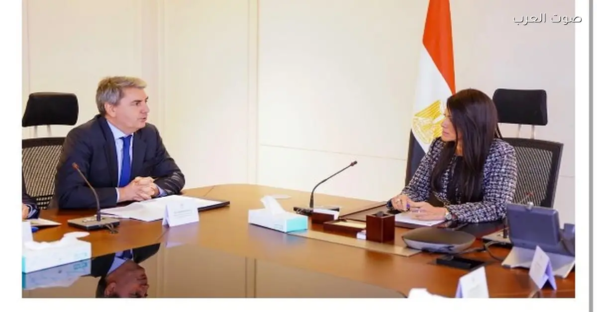 المشاط: التعاون الحالي مع بنك الاستثمار الأوروبي يصل إلى 2.7 مليار يورو