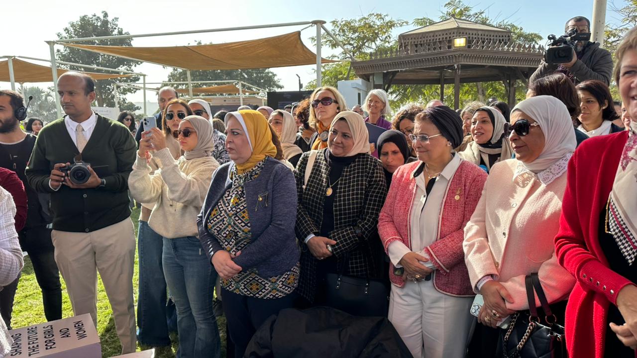 اليونيسف وقومي المرأة يحتفلوا بنجاحات تمكين البنات في حديقة الأزهر 2 اليونيسف وقومي المرأة يحتفلوا بنجاحات تمكين البنات في حديقة الأزهر