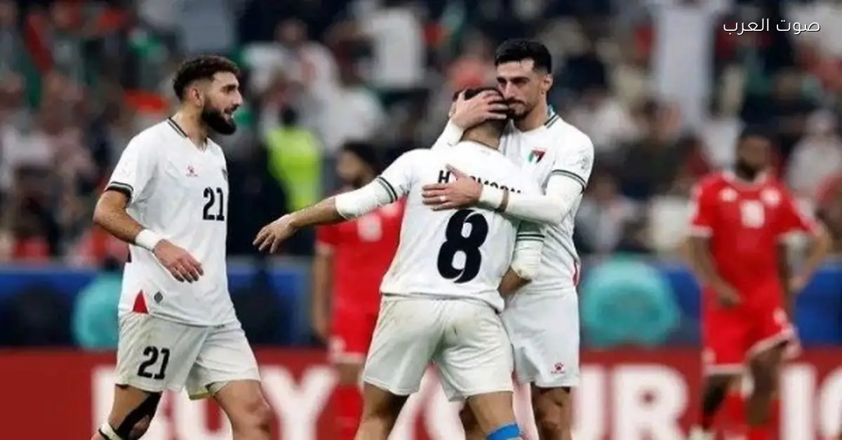 تشكيلة منتخب فلسطين لمواجهة السعودية في ربع نهائي كأس العرب