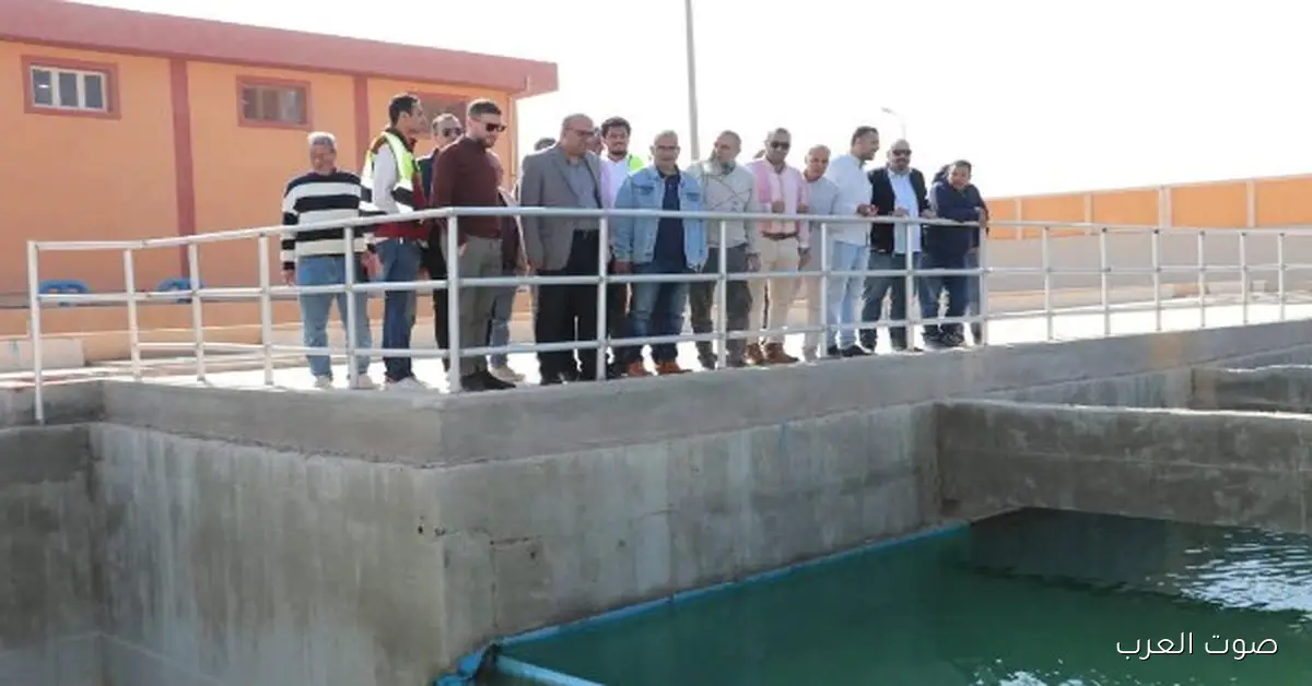 رئيس جهاز 6 أكتوبر يزور محطة المعالجة الغربية لمتابعة كفاءة التشغيل