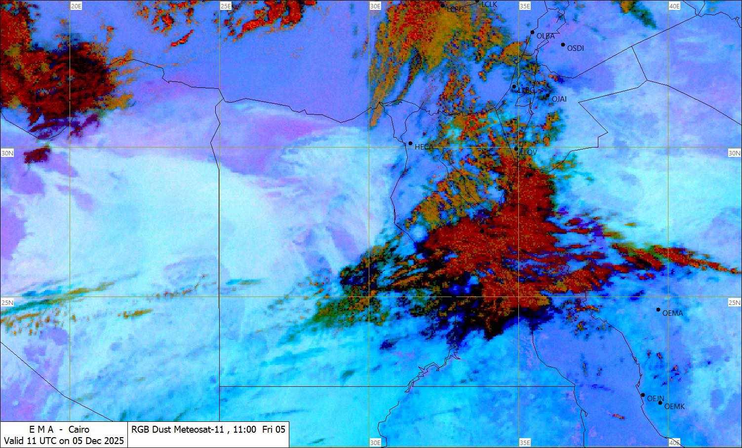 سحب كثيفة فوق شرق مصر.. استعدوا لمطر قريب جداً 2 سحب كثيفة فوق شرق مصر استعدوا لمطر قريب جداً