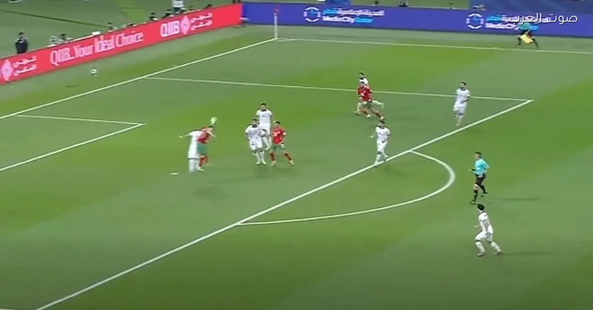 شوط أول بدون أهداف بين المغرب وسوريا في ربع نهائي كأس العرب