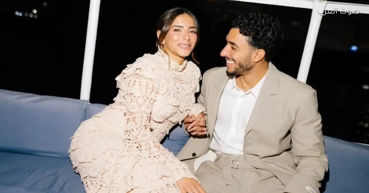 عمر مرموش خطب جيلان الجباس والجمهور مش سايبهم في حالهم