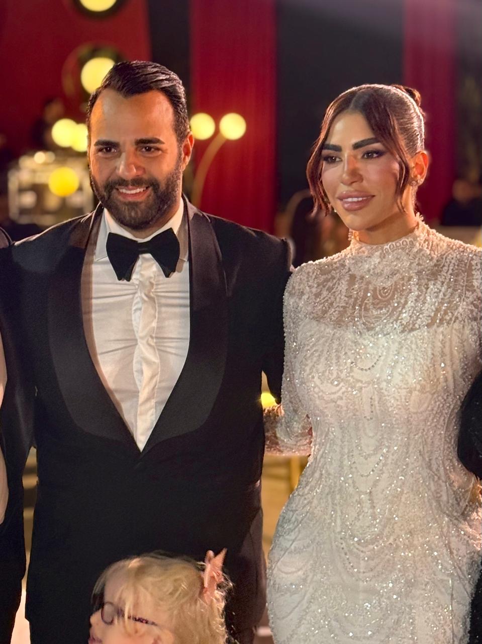 فيديو وصور.. نجوم الفن والرياضة والإعلام في فرح بنت كابتن ربيع ياسين 2 احتفال زفاف