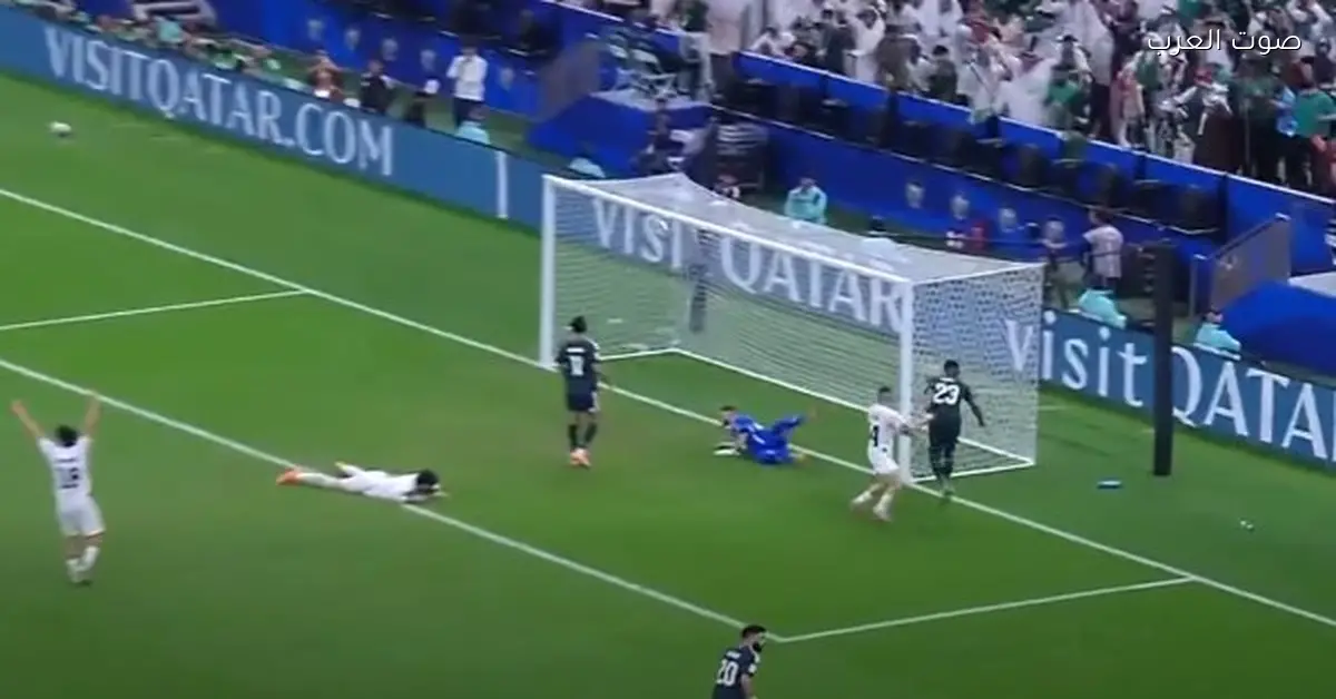 كانو يحرز هدف في الوقت القاتل للسعودية ضد فلسطين في ربع نهائي كأس العرب